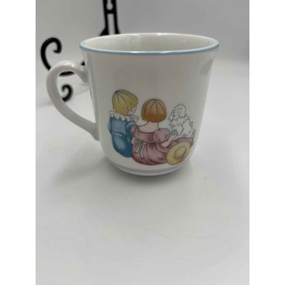 Baby Dior (Christian Dior) 'Les Enfants' Fine China Plate Bowl And Mug Set Of 3 - Picture 9 of 10